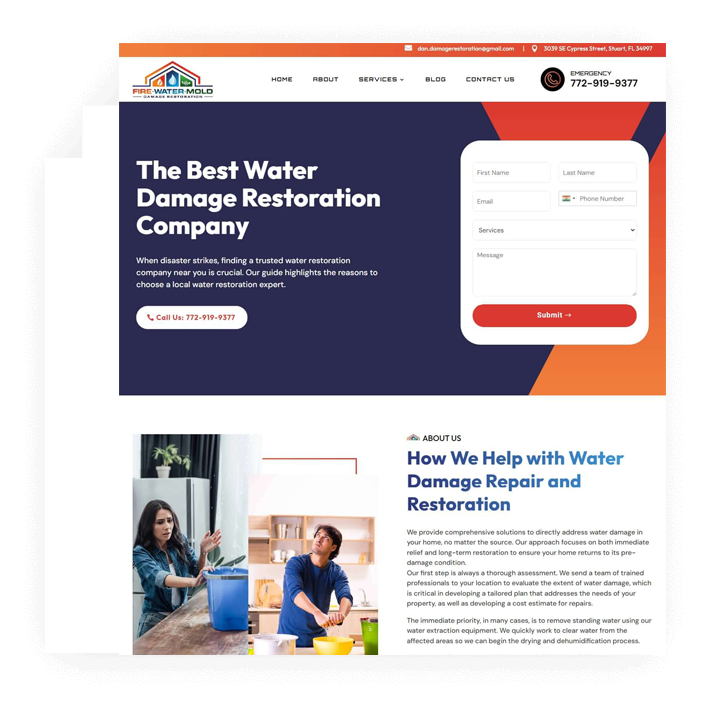 Fire Water Mold Damage Restoration